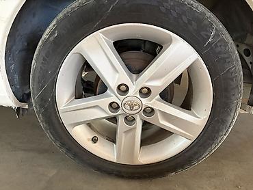 диски 17 тайота: Литые диски Toyota + шины RoadX 215/45 R17 Камри 50 - Комплект из 4 — 4