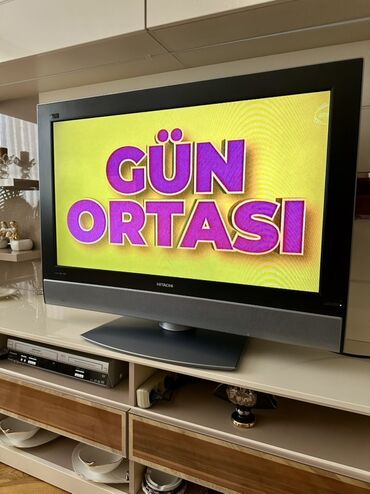 Hitachi markasına məxsus 37” (94sm) Yapon televizordur. Hər hansısa