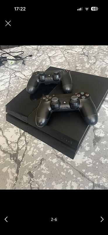 ps3 süper slim: Playstation 4 500gb yaddash,iki pult(orginal) pultun biri şunurla — 1