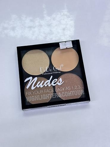 contour: Палетка для контурирования и сияния DoDo Girl Nudes — Highlighter — 1