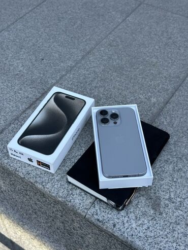 лоток сим карты: IPhone 15 Pro, 256 ГБ, Natural Titanium, Коробка, 89 %