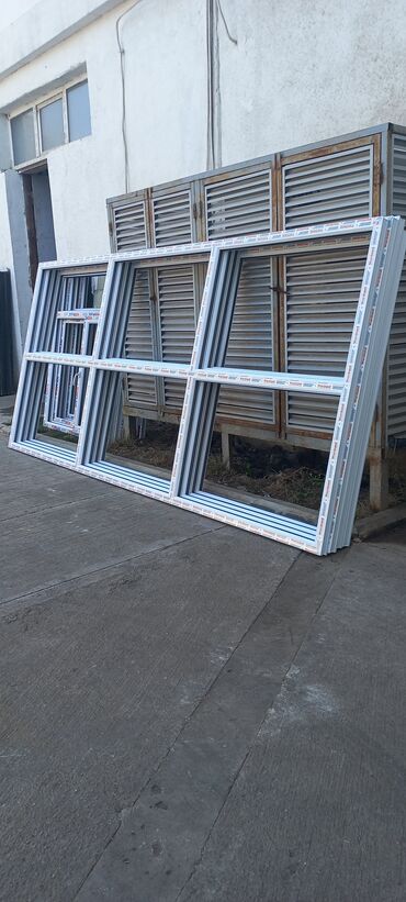 Plastik qapılar: Yeni Plastik qapı Zamok ilə, Zəmanətli, Pulsuz quraşdırma, Ödənişli çatdırılma, Rayonlara çatdırılma, Pulsuz çatdırılma — 13