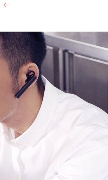 наушники xiaomi mi piston headphones basic: Вакуумные, Xiaomi, Новый, Беспроводные (Bluetooth), Для переговоров