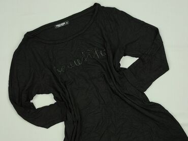 bluzki czarne plus size: Tom Rose, Tunika damska, rozmiar XL