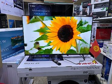 Телевизоры: Телик Телевизоры Ясин 43G11 Андроид гарантия 3 года, доставка — 27