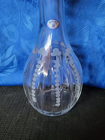 Čaše: Bohemija servis za vino,kristal,led kristal,brusen kristal. iz — 15