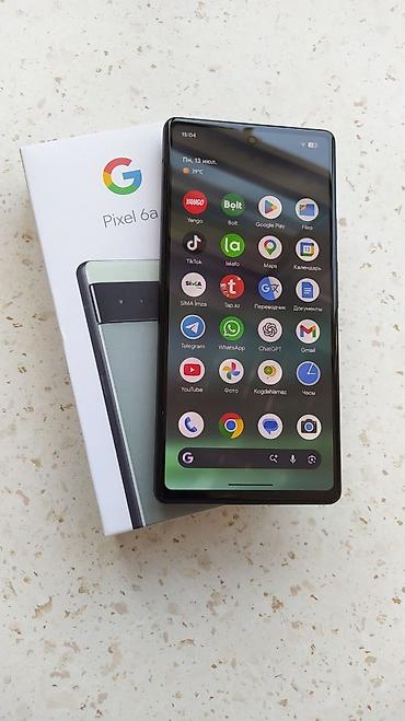 google pixel 6 pro ekran: Google Pixel 6A, 128 GB, rəng - Yaşıl, Face ID, Sənədlərlə, Sensor — 1