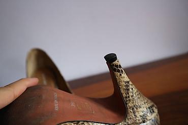 Туфли: Кожаные туфли Kurt Geiger 39размер с открытым носиком указанный — 6