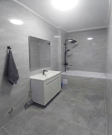 flat osh: 2 комнаты, 85 м², Асанбай мкр Элитка, 5 этаж, Дизайнерский ремонт — 5