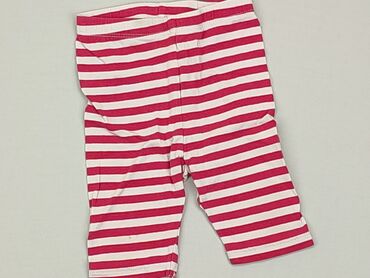 spodnie od pizamy w kratke: Legginsy, 0-3 m, stan - Dobry