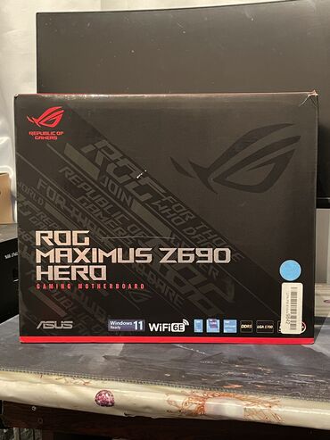 Ana platalar: Ana Platası Asus Asus Rog Maximus z690 Hero, Yeni