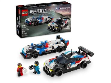 игрушечный афтамат: Lego Speed Champions 76922 Гоночные автомобили BMW M4 GT3 и BMW M