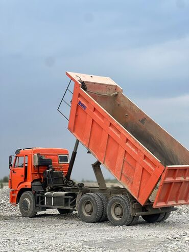 Аренда самосвала: Самосвал КАМАЗ 6x4 (оранжевый, серия «400») - Тип: тяжелый самосвал — 7