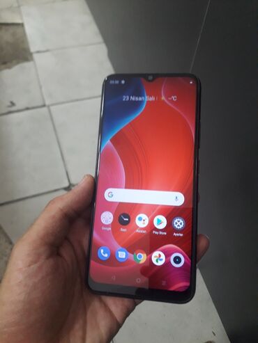 бу морозильные камеры: Realme 64 GB, rəng - Qara, Barmaq izi