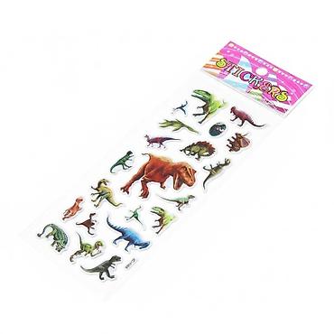 Наклейки с динозаврами для детей 🦕🦖 Объёмные декоративные наклейки с