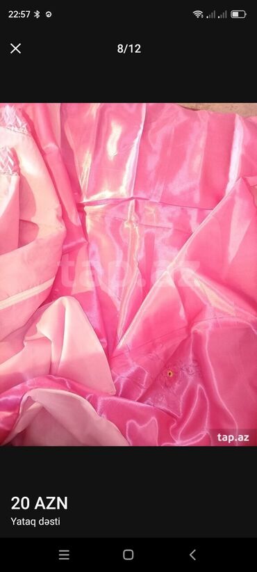 Örtüklər: Yataq üçün Yeni rəng - Çəhrayı Yataq örtüyü, Pulsuz çatdırılma — 4