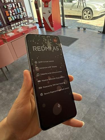 oyuncu komputer qiymetleri: Xiaomi Redmi A5 Pakofqadır işlənilmiyib.128GB 4RAM— gündəlik istifadə — 3