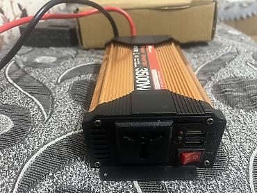 cross motor cocuk: İnvertor 3500 W təzədir. Avtomabil akumulyatoru ile qoşaraq evi — 2