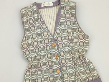 szare legginsy damskie: Waistcoat, L (EU 40), condition - Good