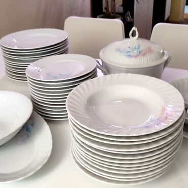 Kompleti posuđa: Vintage porcelanski servis za ručavanje, iz stare Jugoslavije, marke — 8