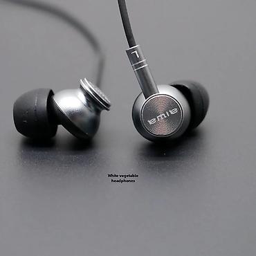 logitech 435: Проводные вакуумные наушники, Aiwa, Новый, цвет - Серый — 4