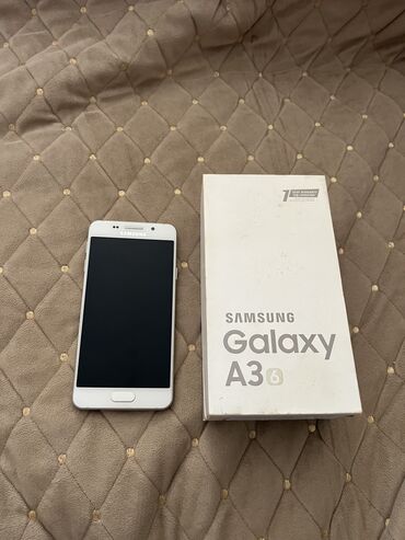 samsung j4 qiymeti islenmis: Samsung Galaxy A3 2016, rəng - Ağ