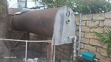 Baklar və çənlər: Bak, Metal, 3000 l l, İşlənmiş, Ünvandan götürmə — 1