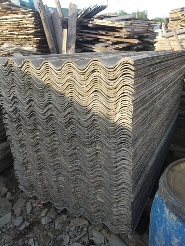 Tikinti materialı shifər azbes çoxlu sayda