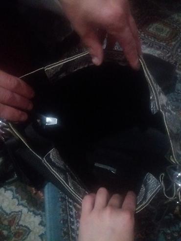 Шопперы: Женская сумка-шоппер с принтом под змеиную кожу + съемный внутренний — 5