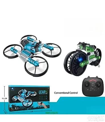 trotinet za devojcice: Dron i Motor 2u1 na Daljinski 🚁🏍️ Model: 50-00-2500-00 DRON LEAP - — 1