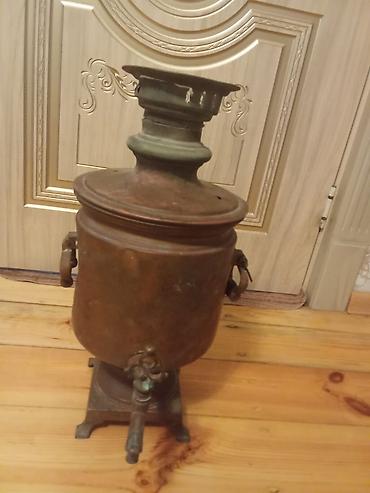 Qədim samovar, 1870 il, Mis