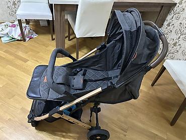 Gəzinti arabaları: Kidilo uşaq arabası - Tip: 4 təkərli yüngül “stroller” - Rəng: tünd — 6