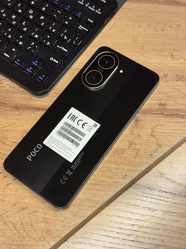 Poco C71, Б/у, 128 ГБ, цвет - Черный, 2 SIM