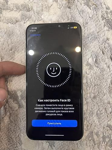 apple watch 1 цена бишкек: IPhone X, Колдонулган, 64 ГБ, Ак, Каптама, 100 % — 4