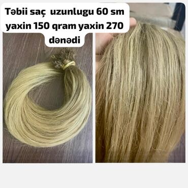 Taxma saçlar, Təbii