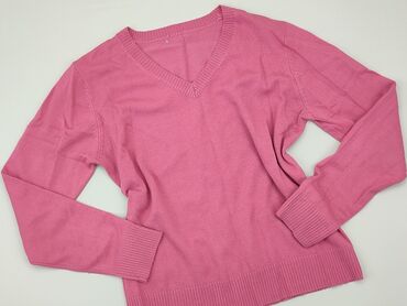 t shirty z dekoltem v: Sweter, L (EU 40), condition - Good