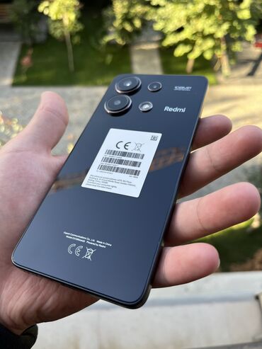 Redmi: Redmi, Redmi Note 13, Б/у, 128 ГБ, цвет - Черный, 2 SIM