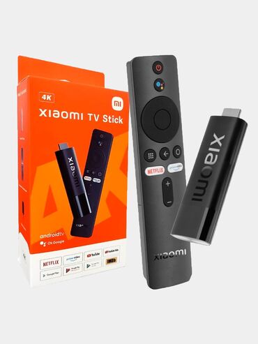 Аксессуары для ТВ: TV-приставка Xiaomi Mi TV Stick (MDZ-24-AA) Полнофункциональная