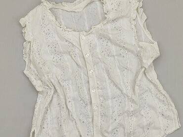 białe bluzki bez ramion: Blouse, 2XL (EU 44), condition - Good