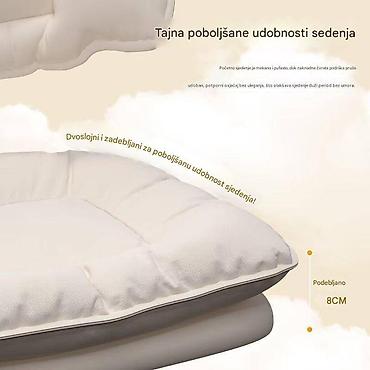 Kancelarijske stolice: Ergonomska radna stolica sa jastucima – podesiva i tiha - Udoban — 4