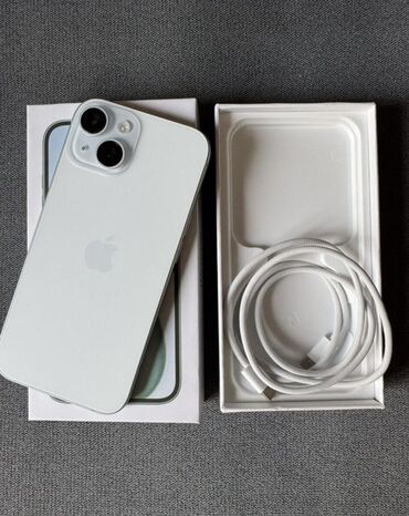 айфон китайский 500сом: IPhone 15, 128 ГБ, White Titanium, Наушники, Зарядное устройство, Защитное стекло, 97 %