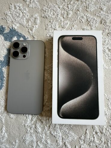 сколько стоит ноутбук apple в бишкеке: IPhone 15 Pro Max, Колдонулган, 256 ГБ, Natural Titanium, Куту, 87 %