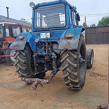89 tekeri: Traktor MTZ-80/82 (Belarus) – mavi kabinli, dörd təkərli, universal — 7