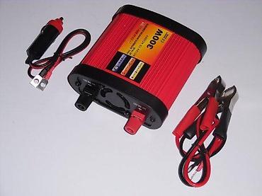 Pretvarači napona: Pretvarač napona (inverter) 12V DC na 220V AC – 300W - Ulaz: 12V DC — 2
