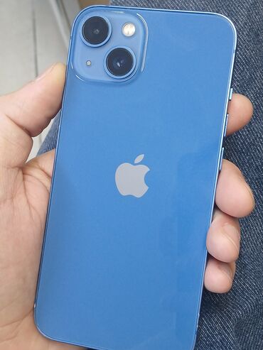 Apple iPhone: IPhone 13, 256 GB, Göy, Simsiz şarj, Face ID, Sənədlərlə — 5