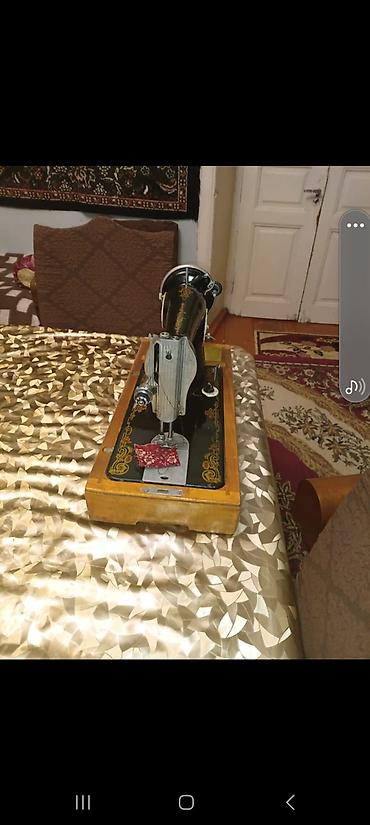 ip camera: Mexaniki tikiş maşını – əl qolu ilə işləyən model - Korpus: metal — 1