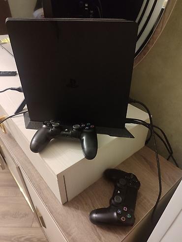 maximum slim: PlayStation 4 (Slim) oyun konsolu - Rəng: qara, yaddaş 500,praşivka — 1