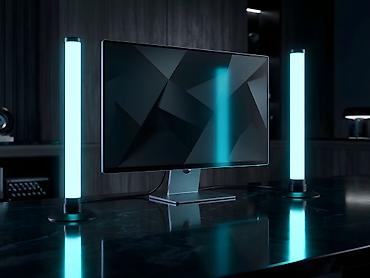 Stol lampaları: İkili Smart RGB Masaüstü İşıq Sütunları (Smart Table Lamp) – Pult və — 8