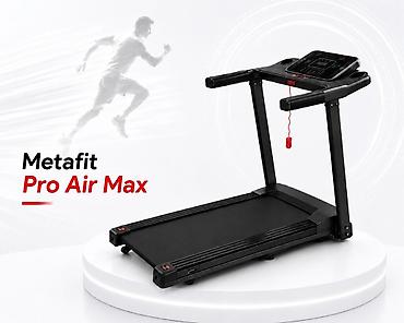 Metafit Pro Air Max qaçış trenajoru - Güclü və səssiz elektrik