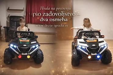 Dečiji električni automobili: Dečiji električni džip 4x4 – dvosed - Snažan off-road dizajn sa — 3